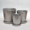 Nordic Modern Glazed Ceramic Plant Pots Indoor Decorative with Tray Custom Logo Flower Pot Sizes