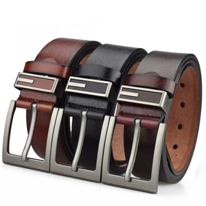 Men Belt Leather Belt Luxury Designer Alloy Pin Buckle Belts Men Pu Fashion Strap Male Jeans for Man Casual