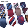 Men's Tie Fashion Floral Striped Plaid Print Jacquard Necktie Accessories Daily Wear Cravat Wedding Party Gift For Man