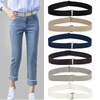 Women Stretch Belt Invisible Elastic Web Strap Belt with Buckle for Jeans Pants Dresses Belts For Women Waistband Corset Belt