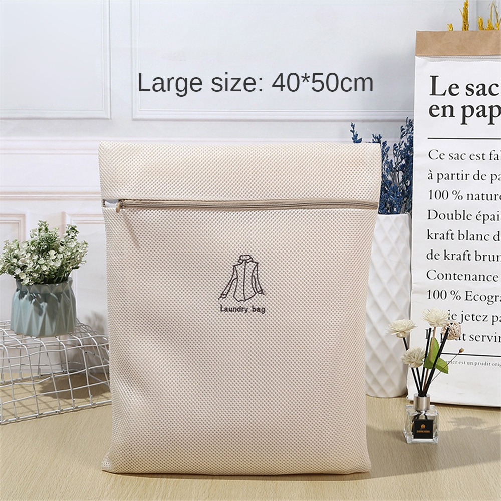 8 Size Washing Bags Mesh Polyester Dirty Laundry Bag Embroidery Net Bra Wash Basket Organizer For Underwear Clothing Laundry Bag