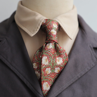 Fashion 8CM Wdith Brown Neckties Vintage Retro Flower Printed Ties For Adult Mens Casual Daily Neckwear Wedding Party Cravate