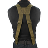 Tactical Suspenders Tactical Duty Belt Harness Padded Police Outdoor Combat Braces