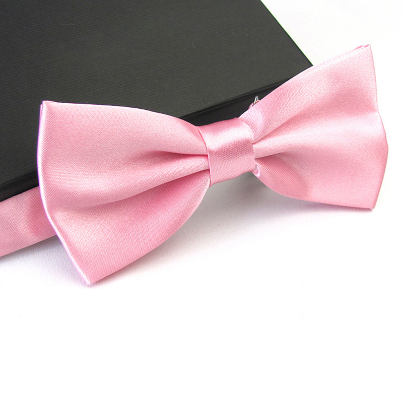 Mens Adult Bowtie Classic Fashion Wedding Party Formal Satin Gift Plaids Multicolor Adjust Neck Bow Tie Clip-On