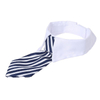 Y1UB Baby Boy Ties For Photo Props Fashion Shirt Striped Neck Tie Children Small Tie Simple Check Student Necktie For Party