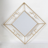 Gold Metal Framed Mirror for Home Decoration 