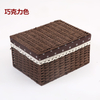 High Quality Best Selling Eco-friendly Set of Natural Weave Hyancinth Basket From Vietnam 