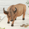Polyresin Cow Shaped Toy Animated Money Bank Coin Bank Toy Safe Money Bank
