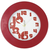 Unique Design Colorful Plastic Wall Clock for Promotional Gift