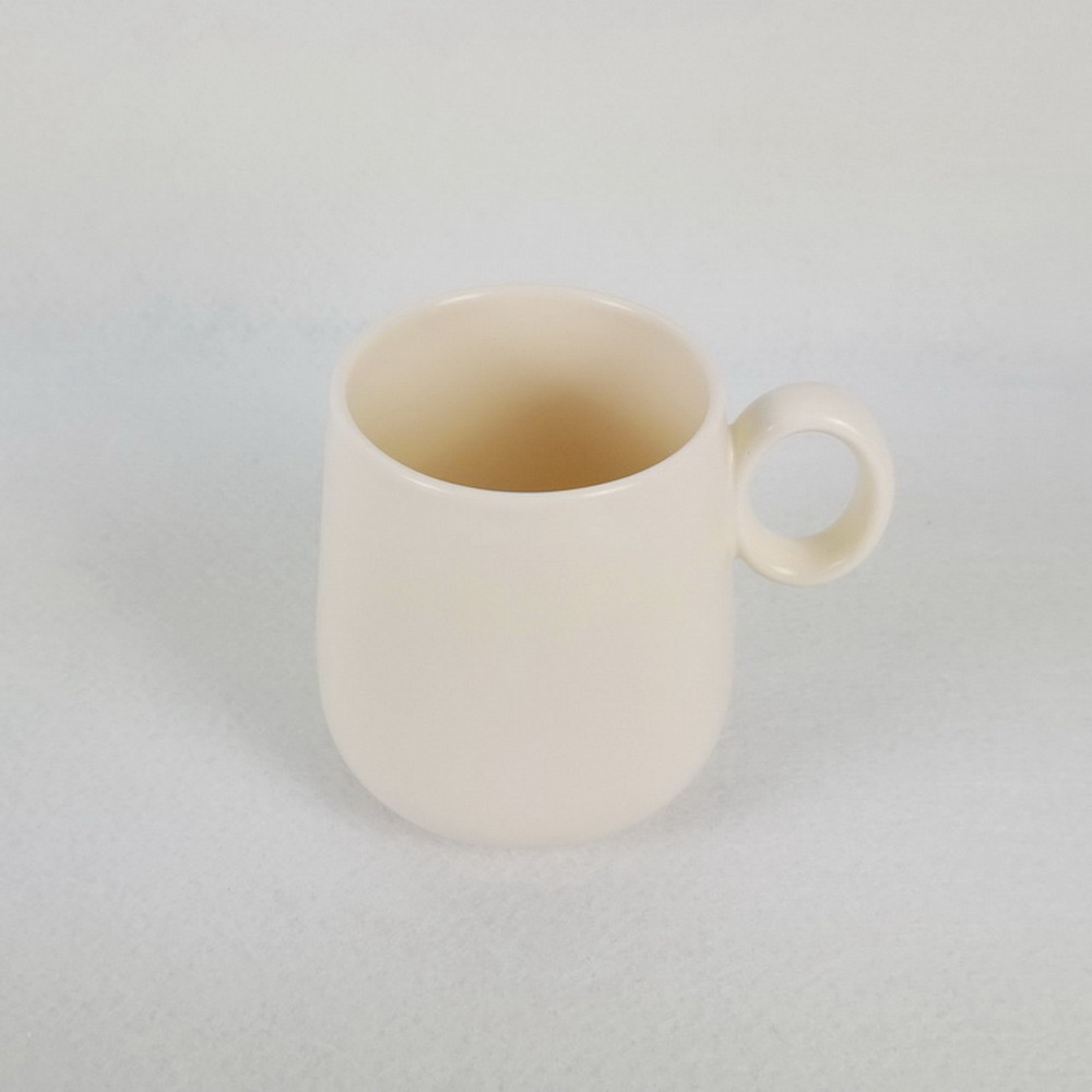  Two Tone Color Glaze Ceramic Coffee Mug