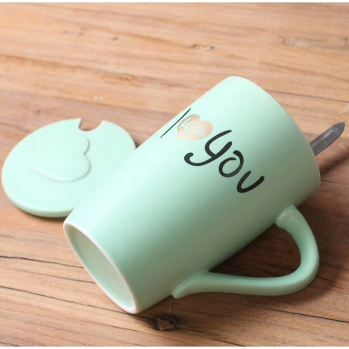 Mr. And Mrs. Couple Ceramic Coffee Mug Green Lovers Coffee Mug
