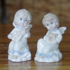 White Ceramic Porcelain Angel for Home