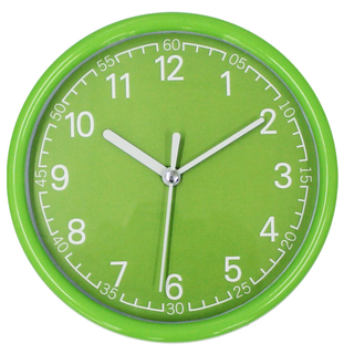 Colorful Small Customized Logo Cheap Business Cooperation Gift Wall Clock