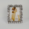 Beautiful Polyresin Gold And Silver Leaf Shape Good Decorative Photo Frame