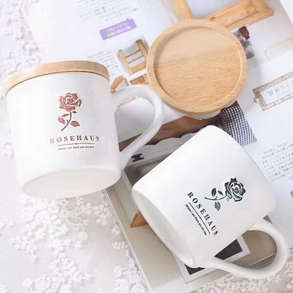 Factory Direct Wholesale Novelty Coffee Mugs with Lid Spoon Cheap