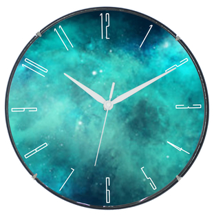 8 Hours High Quality Night Vision Moon Night Light Wall Clock