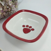 New Arrive Ceramic Pet Cat Food Water Feeding Portable Dog Bowl