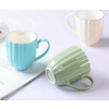 Wholesale Chaozhou Porcelain Mug Golden Rim White Ceramic Mug Cup Fine Bone China Footed Mug