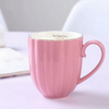 Wholesale Chaozhou Porcelain Mug Golden Rim White Ceramic Mug Cup Fine Bone China Footed Mug