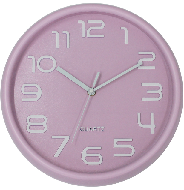 Colorful High Quality 3D Numbers Mini Wall Clock for Kid Room