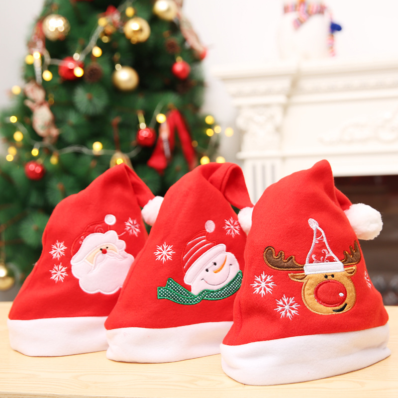 Hot Three Modes Twinkle Christmas Hat Led/christmas Hats Led