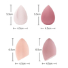 4pcs Makeup Sponge Powder Puff Dry And Wet Combined Beauty Cosmetic Ball
