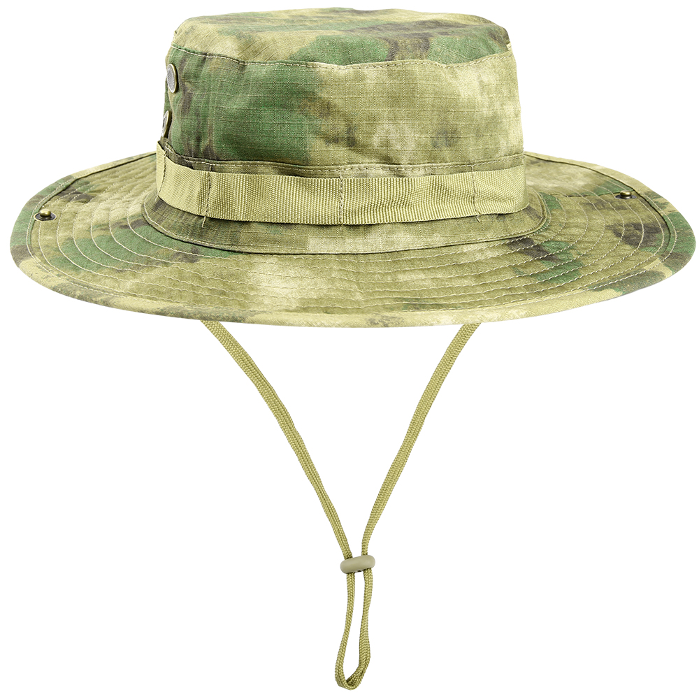 High Quality Spring wide brim fisherman Custom Design Logo Cool Printed Bucket Hat