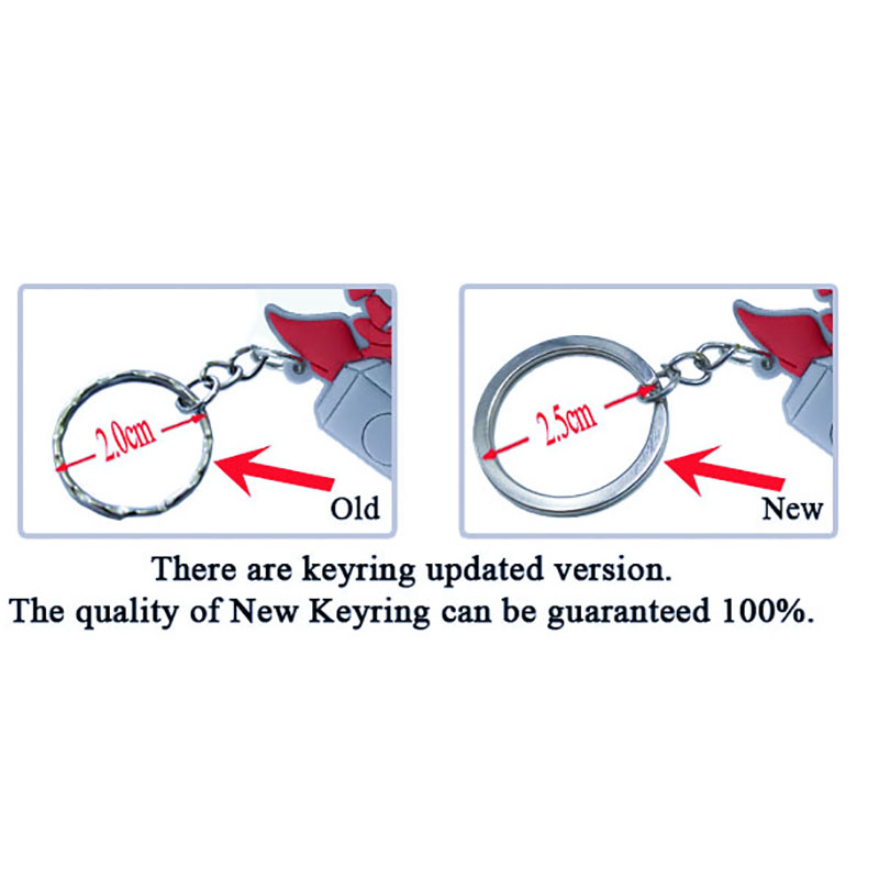 1PCS PVC Keychain Hot Sales Key Ring Horrible Movie Series Keys Accessories Car Bag Pendant Key Chain Charm Unisex