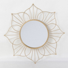 Multifunctional wooden long for abstract wall mirror decoration made in China