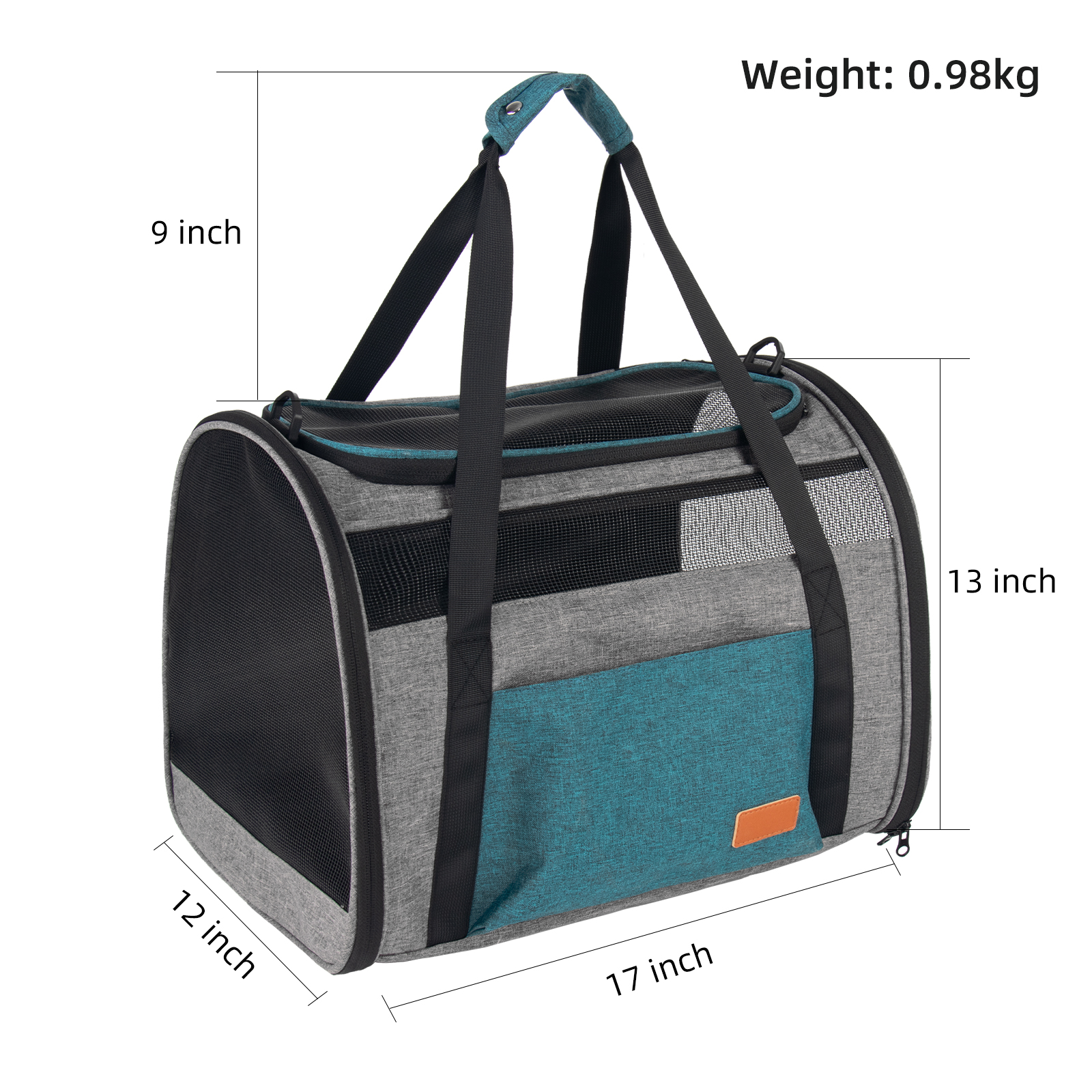 Wholesale Custom Large Capacity Breathable Portable Expandable Foldable Travel Cat Bag Dog Bag Pet Carriers Pet Cages Carriers