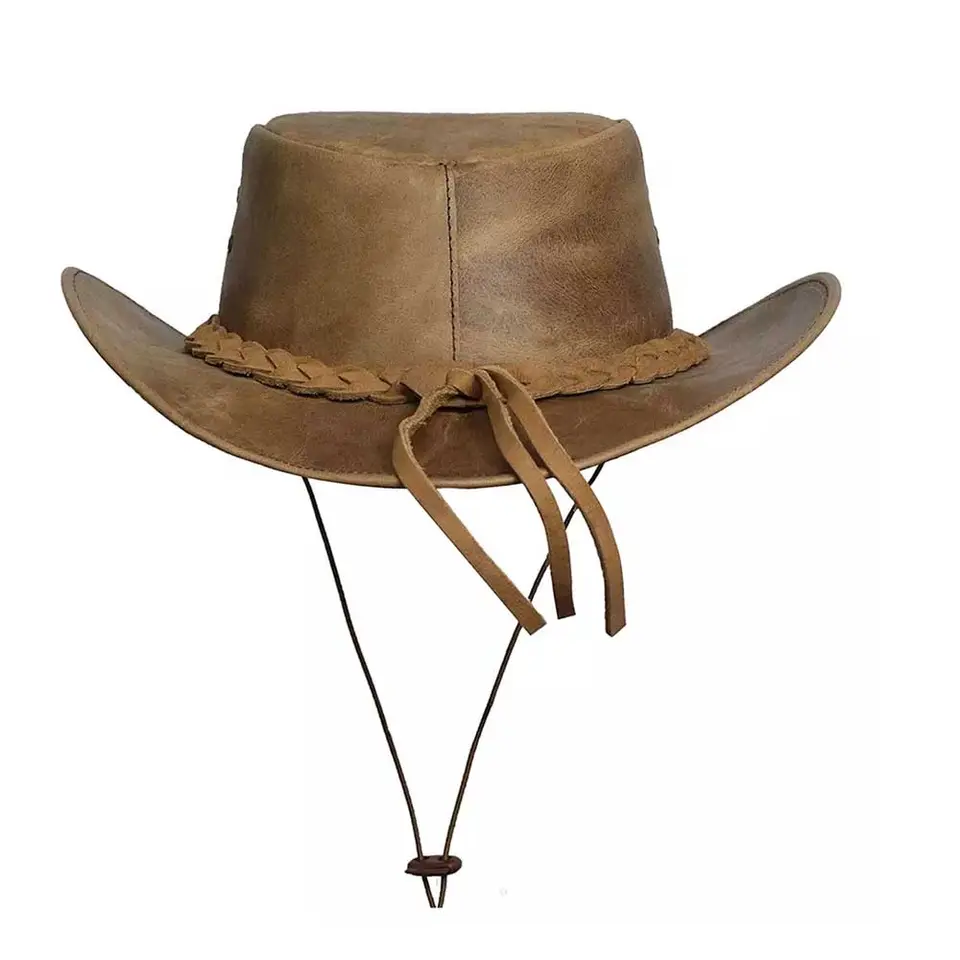 Wholesale Mixed Color Straw Hat Outdoor Sun Visor Hat Western Straw Cowboy Hat