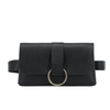 Mini Waist Bag 2 In 1 Leopard Stripe Coin Purse Ladies Belt Bag Belt Mobile Phone Bag Waist Bag Flap Leather Fanny Pack