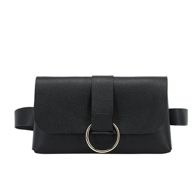 Mini Waist Bag 2 In 1 Leopard Stripe Coin Purse Ladies Belt Bag Belt Mobile Phone Bag Waist Bag Flap Leather Fanny Pack