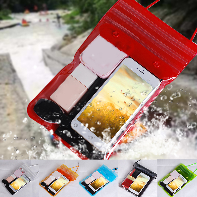 Phone Storage Swimming Bag Waterproof Dry Songkran Festival Dustproof Wallets Dirtproof Underwater Beach Rafting Eco-friendly