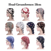 Tube Men Women Sleep Caps Fashion Casual Cotton Hat Bandana Women National Wind Floral Print Turban Chemotherapy Hat