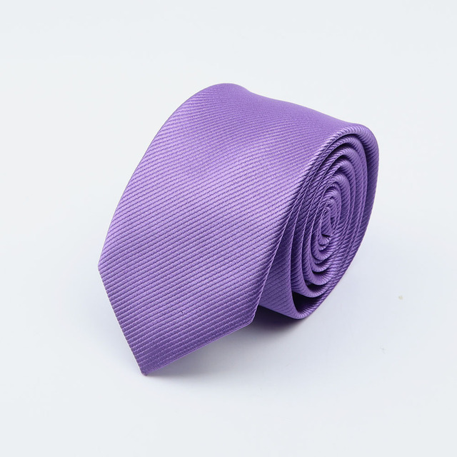 Men Solid Classic Ties Formal Striped Business 6cm Slim Necktie for Wedding Tie Skinny Groom 