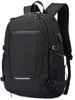 Neutral Waterproof Backpack With Anti-theft Password Lock, Reflective Strip, Basketball Net Pocket, USB And Headphone Interface