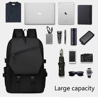 Business MEN'S Large Capacity Computer Backpack, Student Backpack, Simple And Casual Campus Backpack, Backpack