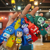 3D Cartoon Inside Out 2 Keychain Pendant Personality Creative Soft Glue Doll Cross-Border Sales Small Pendan