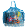 Reusable Cotton Mesh Bag Shopping String Fishnet Net Turtle Bags Storage Handbag Tote Woven Net Tote Environmental Protection