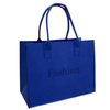 100pcs Large Capacity Causal Reusable Felt Shoulder Tote Bag with Customized Logo