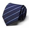 Mens Ties 7.5cm Classic Handmade Black Blue Jacquard Plaid Neckties Striped Narrow Collar Slim Casual Tie Accessories Gift