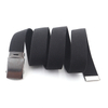 New Fashion Men's Canvas Belt Silver Alloy Buckle Casual Women's Belt 3.8cm Design Unisex For Teenagers