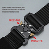 Men Belt Outdoor Hunting Tactical Belt Multi-Function Buckle Nylon Belt High Quality Marine Corps Canvas Belt Plastic Buckle