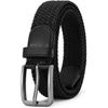 115cm Men's Elastic Belts Unisex Casual Woven Belt for Outdoor Rock Climbing Training Work Women'S Belt Paired with Jeans Belt