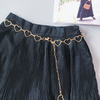 Star Metal Waist Chain Women's Belt Y2k Dress Short Skirt Cute Japanese Style Personality Chain Belt Student Dress Waist Belt