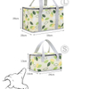 Picnic Thermal Insulated Bag for Food Beer Outdoor Thickened Aluminum Film Cooler Bags Camping Handbag Waterproof Lunch Box