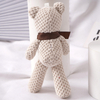 16-20CM Teddy Bear Stuffed Plush Toys Cute Dress Rabbit Pendant Dolls Gifts Birthday Wedding Party Decor