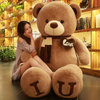 80/100cm Big I LOVE YOU Teddy Bear Plush Toy Lovely Huge Stuffed Soft Bear Doll Lover Bear Kids Toy Birthday Gift For Girlfriend