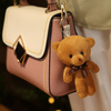 10PCS/Pack Stuffed Plush Toy Teddy Bears Mini Bear Doll Toy Keychain Bag Pendants Wedding Decoration Kids Birthday Party Gifts